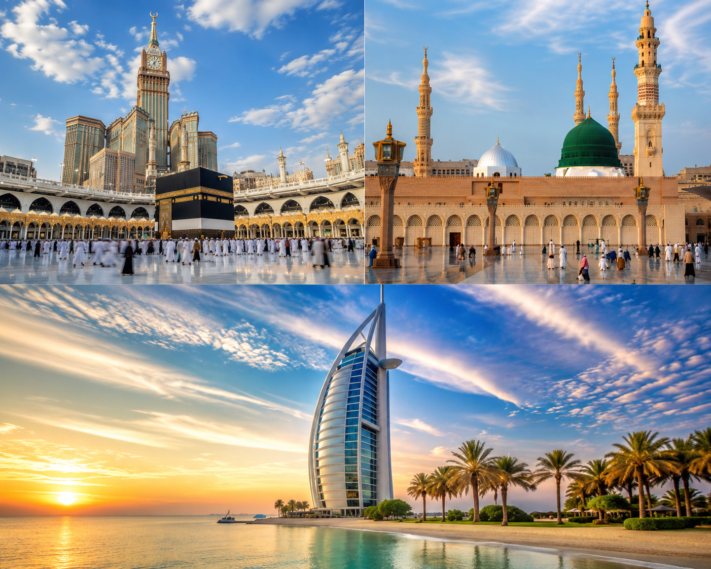 Umrah with Dubai Tour Package